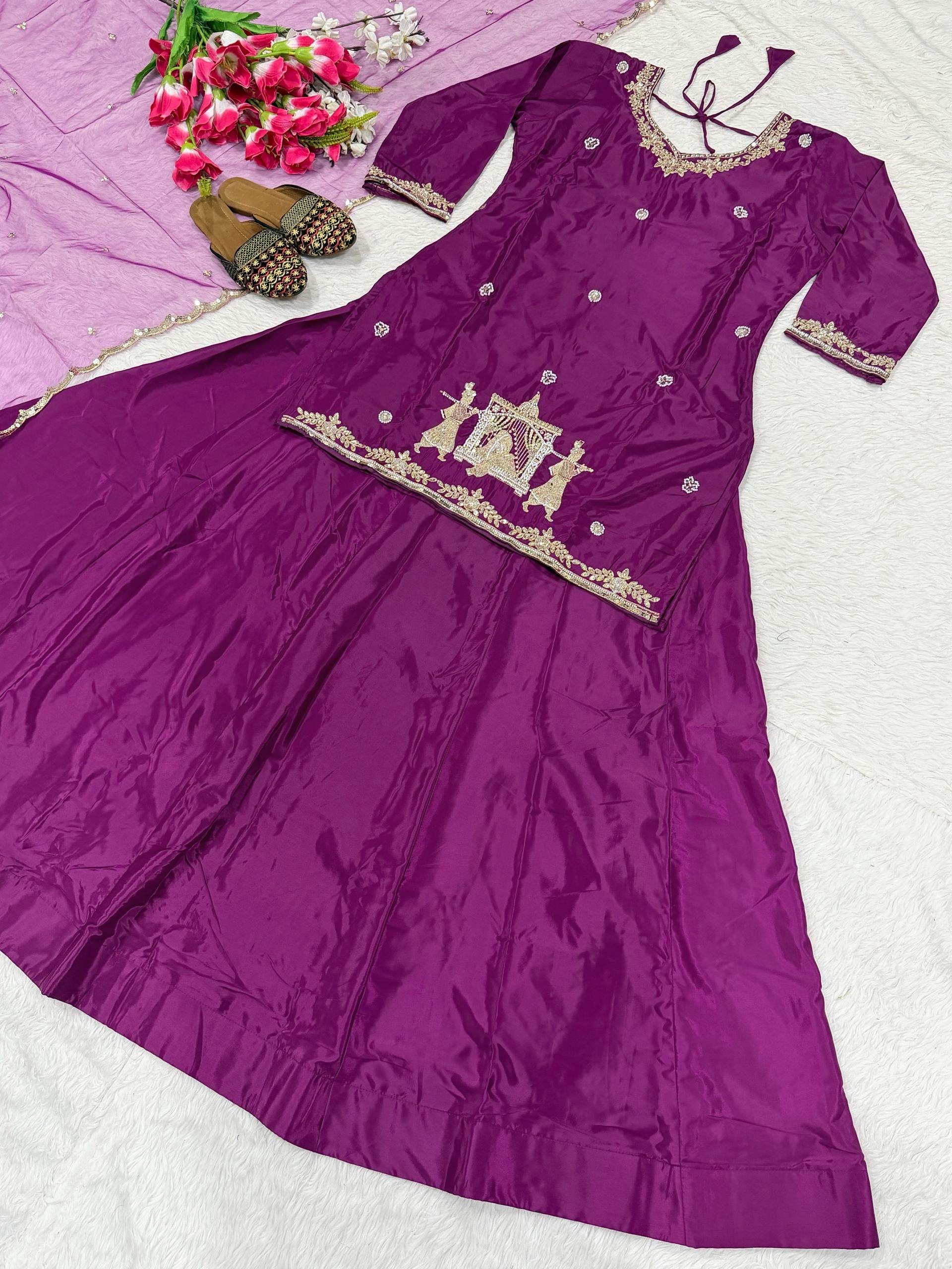 The Cinematic Amethyst Ceremonial Suit